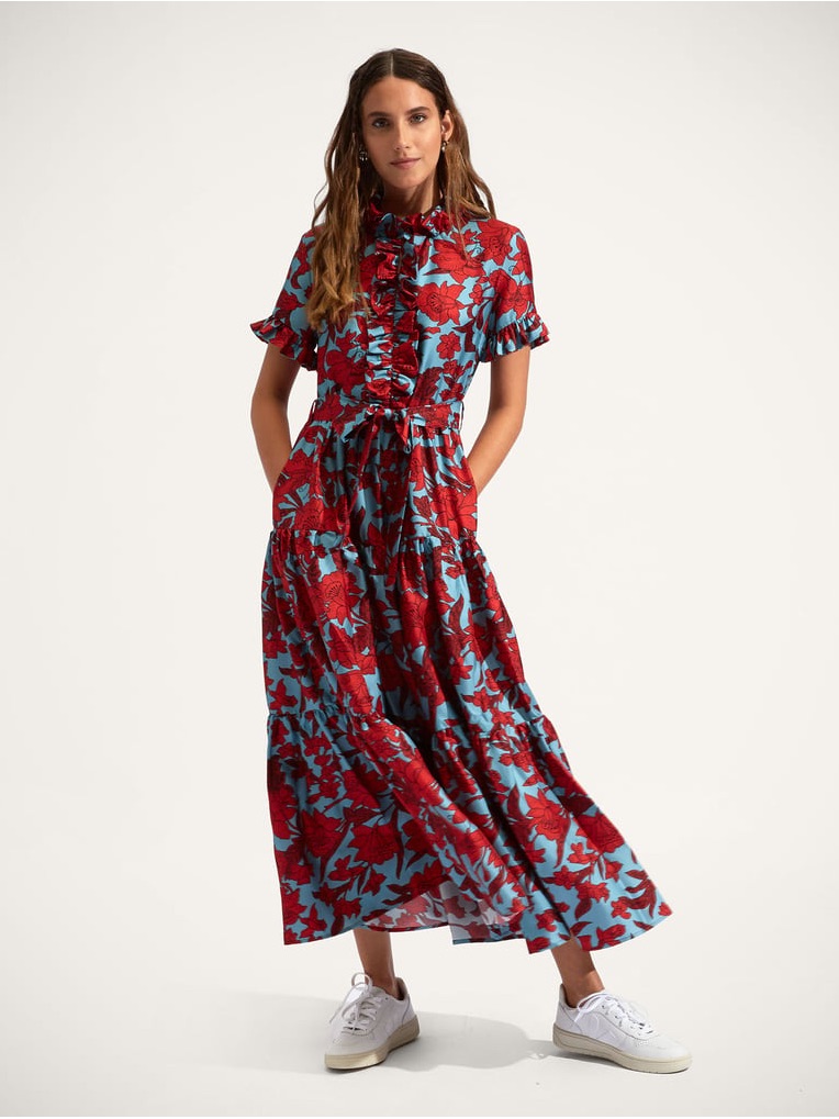 La Doublej Silk Long And Sassy Dress